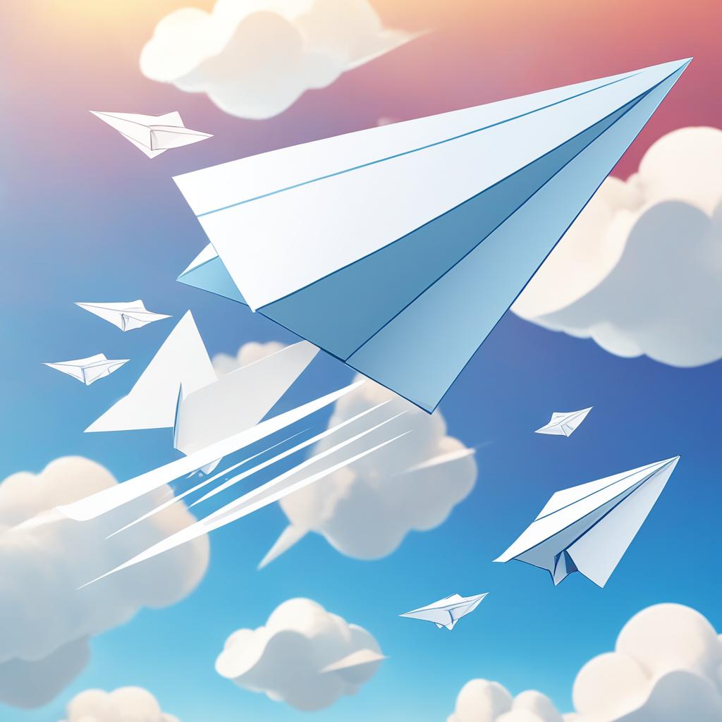 how does paper size affect how far a paper airplane travels