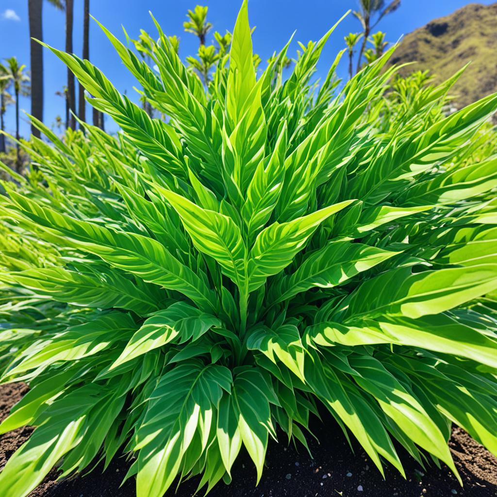how fast do hawaiian ti plants grow