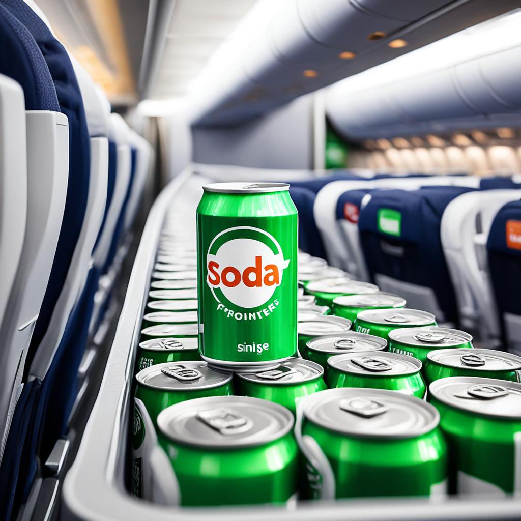 how much do drinks cost on frontier airlines