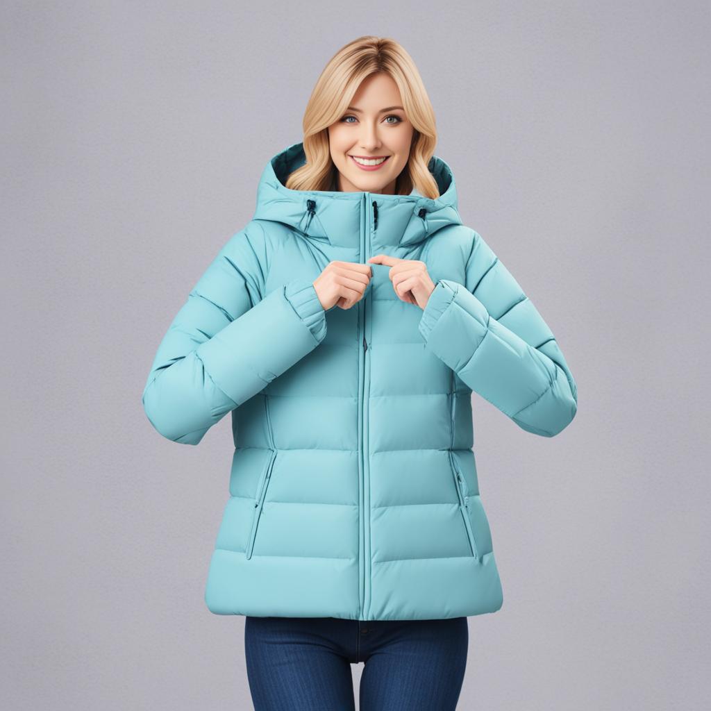 how to fold a winter jacket for travel