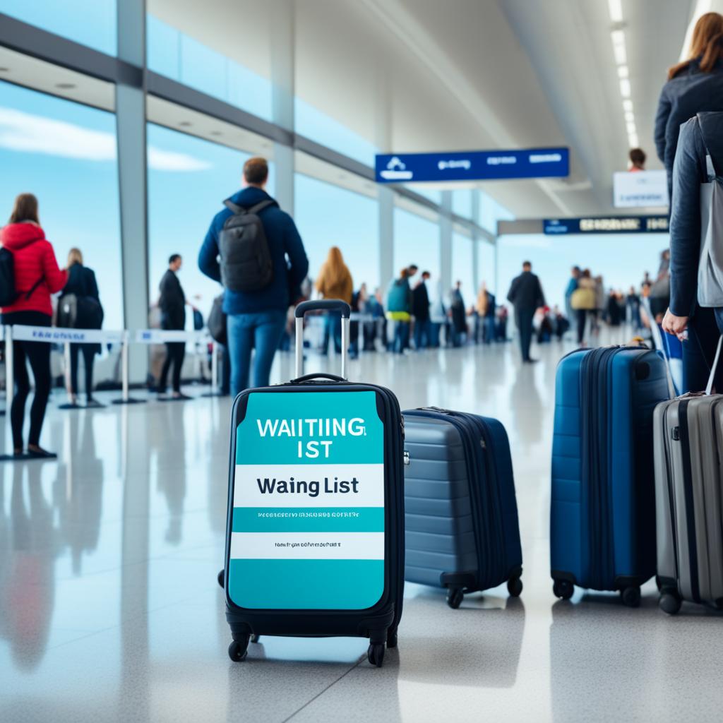 how to register on a waiting list for a flight