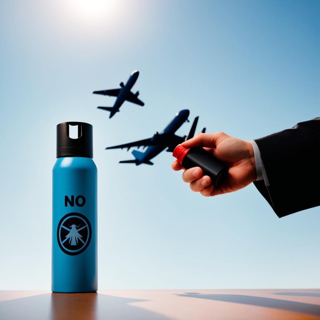 international travel restrictions on pepper spray