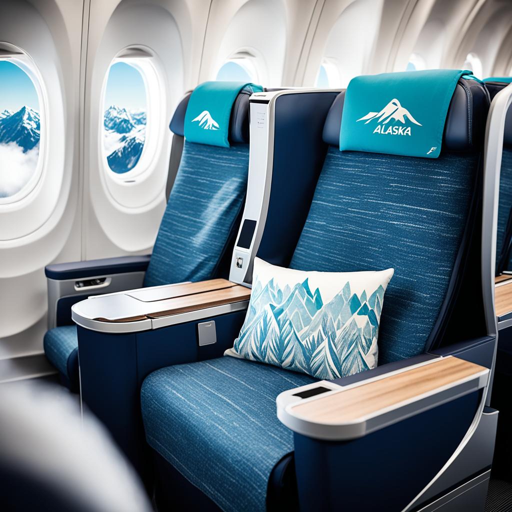 premium class experience on Alaska Airlines