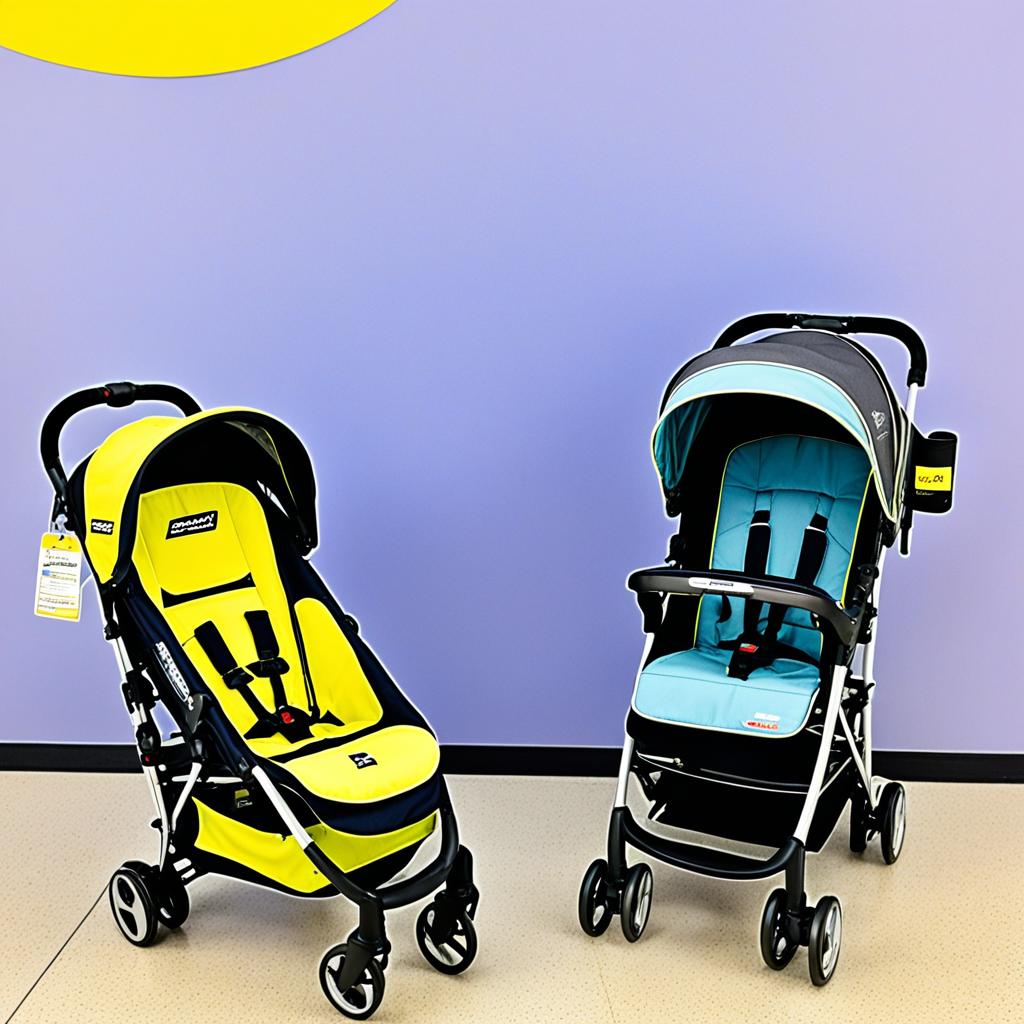 strollers and car seats