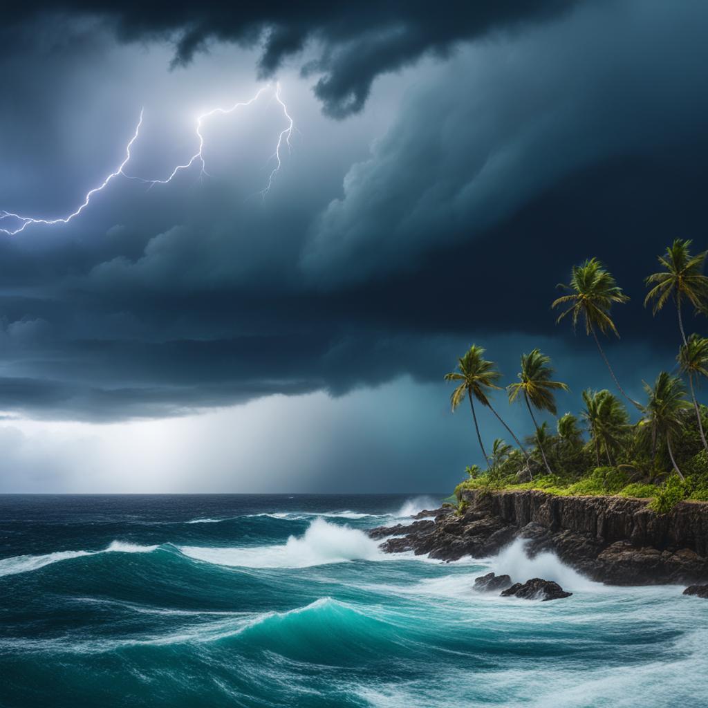 thunderstorms in Hawaii