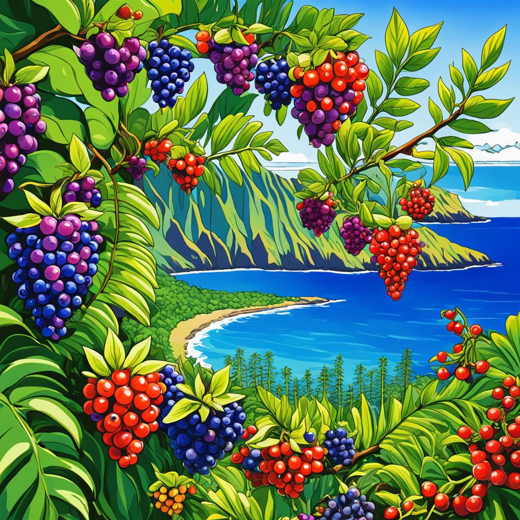 what kind of berries grow in hawaii