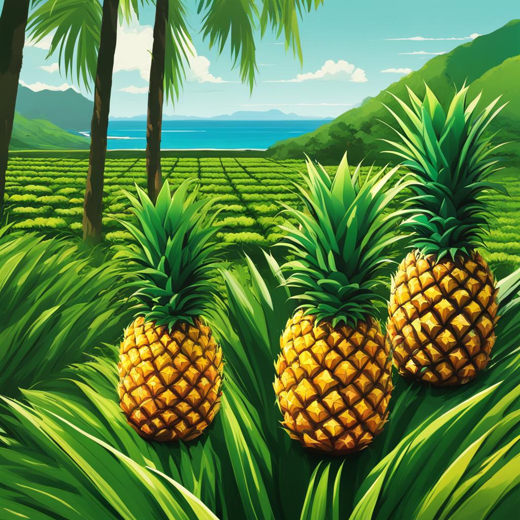 what percentage of pineapple does hawaii produce