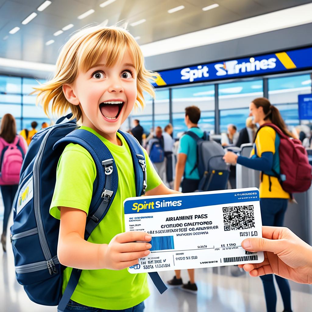 what type of id does a child need to travel on spirit airlines