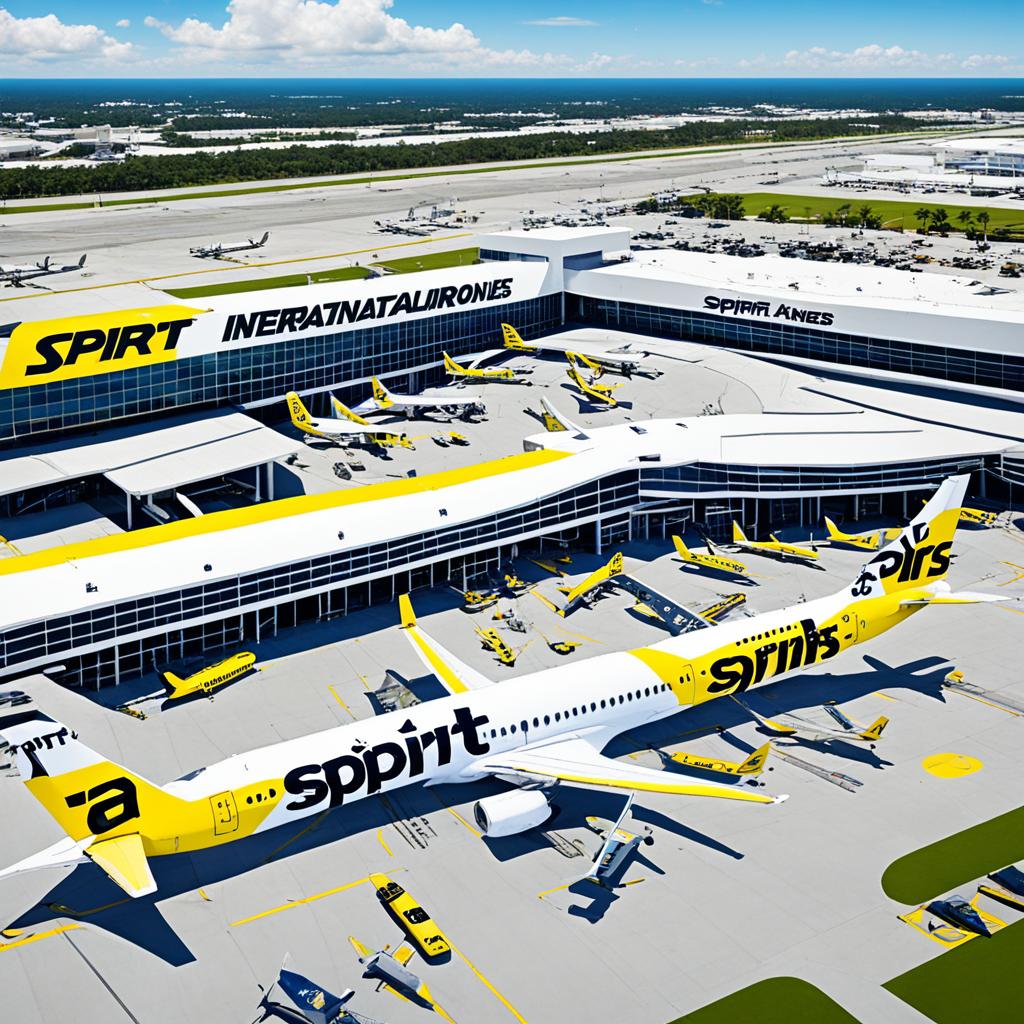 where is spirit airlines at tampa airport
