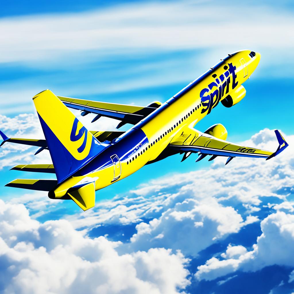which airline has bright yellow planes