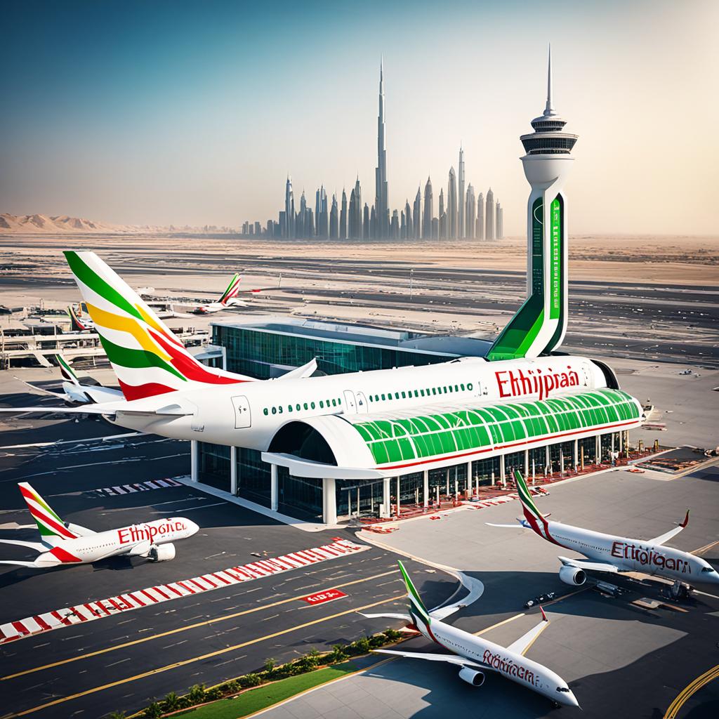 which terminal is ethiopian airlines in dubai