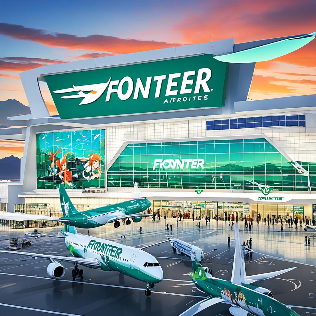 which terminal is frontier airlines at las vegas airport
