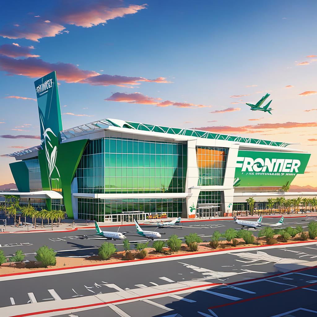 which terminal is frontier airlines in phoenix sky harbor