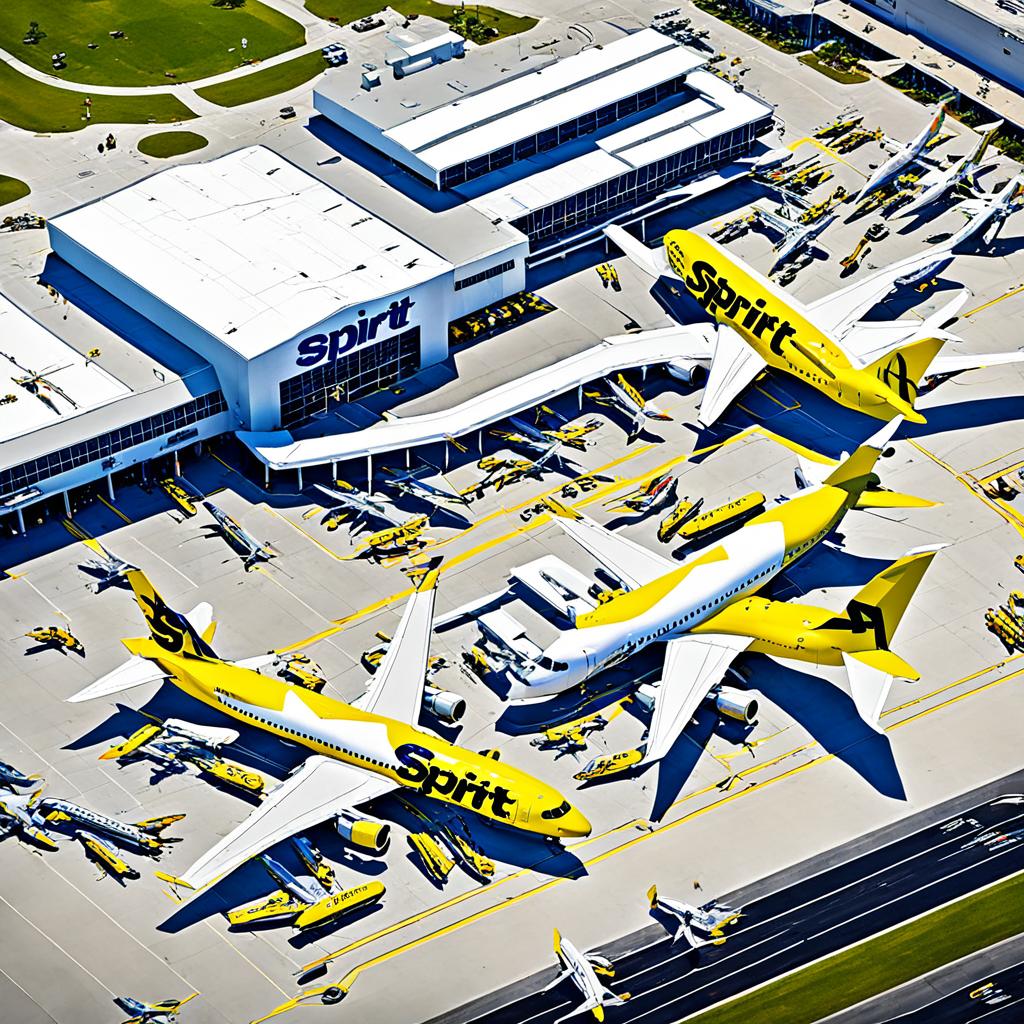 which terminal is spirit airlines at mco